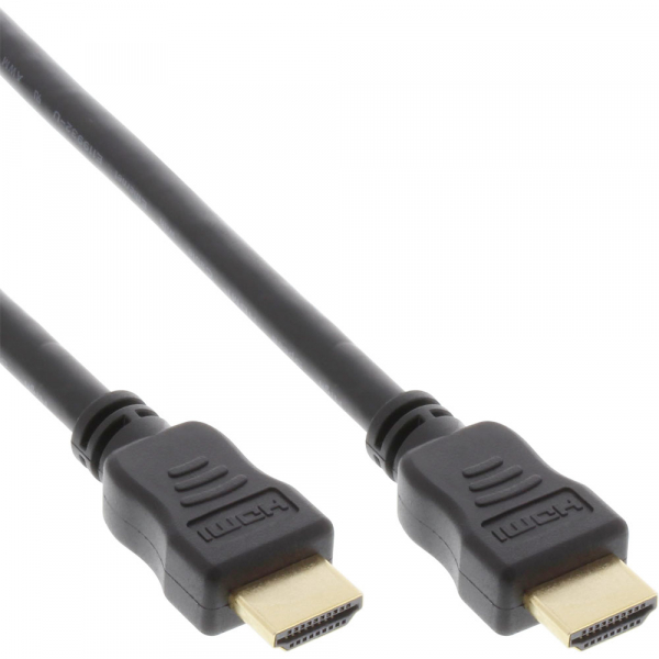 HDMI Kabel 1m, schwarz, 4K